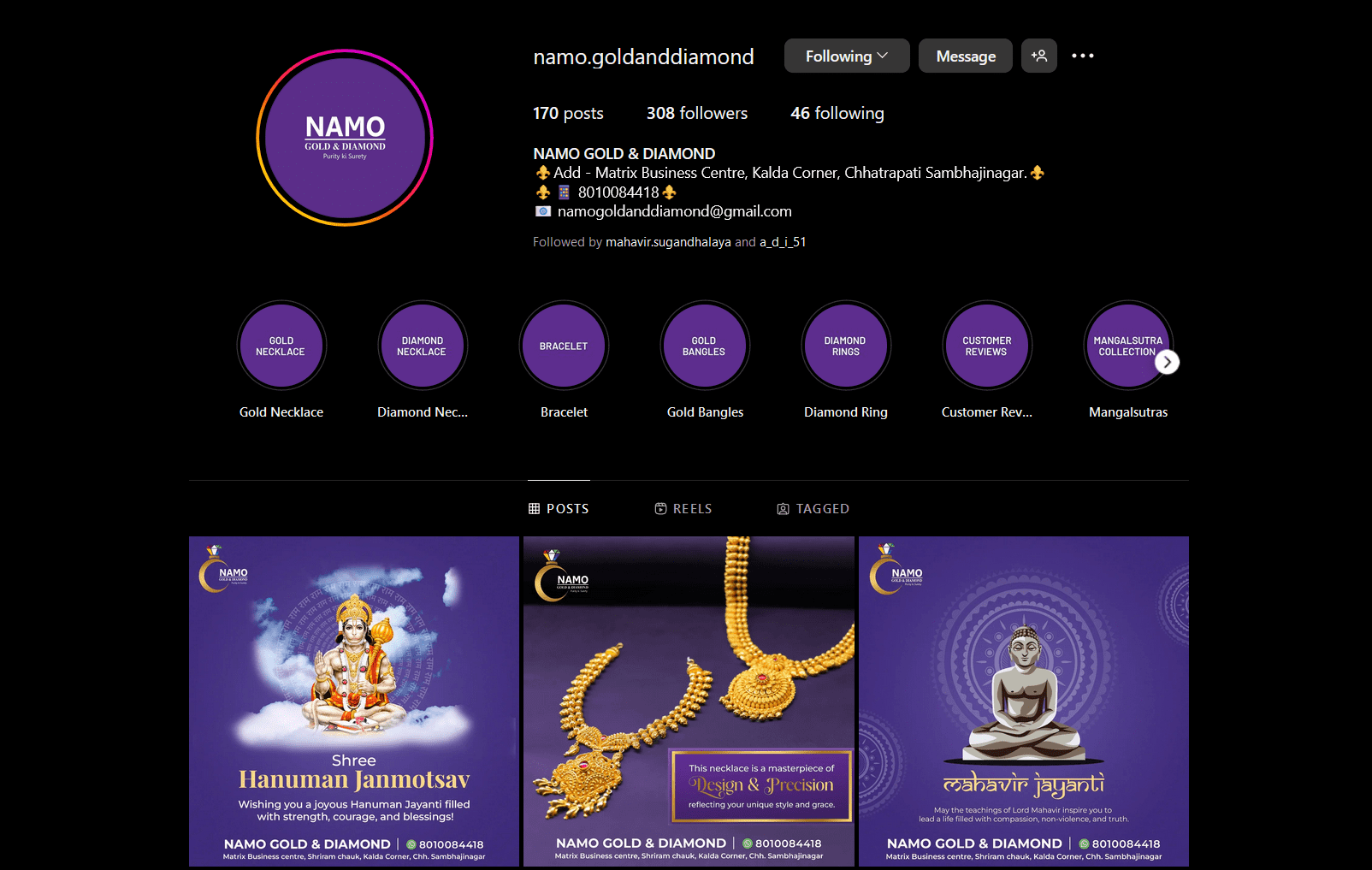 Namo Gold and Diamonds